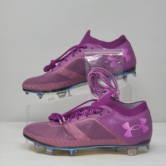 Under Armour Pro FG Soccer Cleats Mystic Violet 3025643-500 Men\'s Size 6.5 New main image 8